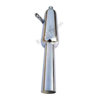 Royal Piston™ Original RE Sound Exhaust (Chrome) | Reborn Classic | Classic Indori Silencer Sound
