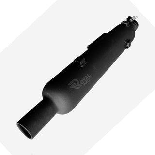 Royal Piston Original Dug Dug Sound Exhaust/Silencer For Reborn Classic 2022 Model Only (Original Silencer) Stainless Steel (Matt Black) - Royal Piston