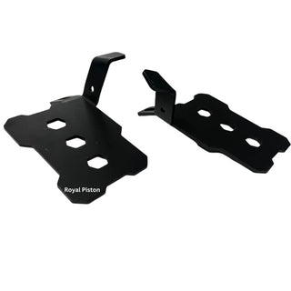 Royal Piston Premium Foot Rest Black Sturdy And Durable Original Engraved Compatible With Yamaha MT15 R15 V3 R15 V4 - Royal Piston