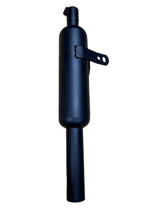 Royal Piston Original RE Sound Exhaust For Reborn Classic 2022 Model Only (Original Indoori Silencer) Stealth Black Silencer With Matte Finish - Royal Piston
