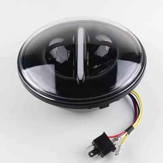 Royal Piston 110W Desert Minus 7" LED Headlight | Super Bright for Royal Enfield, Thar, Jeep, Gypsy