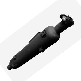 Royal Piston Original Dug Dug Sound Exhaust/Silencer For Reborn Classic 2022 Model Only (Original Silencer) Stainless Steel (Matt Black) - Royal Piston