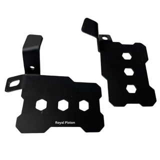 Royal Piston Premium Foot Rest Black Sturdy And Durable Original Engraved Compatible With Yamaha MT15 R15 V3 R15 V4 - Royal Piston