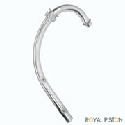 Royal Piston Bend Pipe Chrome for BS3 - BS4 Compatible for Classic/Electra/Standard 350&500