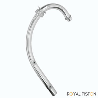 Royal Piston Bend Pipe Chrome for BS3 - BS4 Compatible for Classic/Electra/Standard 350&500 - Royal Piston