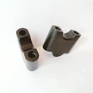 Royal Piston Heavy Duty Chrome RE Meteor 350 Accessories Strong & Durable- (Meteor 350 Handle Riser-Black) - Royal Piston