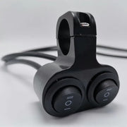 Royal Piston Multifunctional Bike Switch: 12V DC Handlebar ON-OFF-ON Headlight/Fog Light/Brake Light. Durable, Flexible, Fits All Motorcycles!