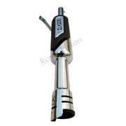 Royal Piston Original Indori Silencer: Compatible with Bullet BS3, BS4, BS6, Electra, Standard. Classic Chrome Finish, Original Sound! - Royal Piston