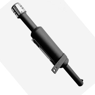 Royal Piston Original Indori Silencer: Compatible with Bullet BS3, BS4, BS6, Electra, Standard. Original Sound (New Chrome Plated Classic)! - Royal Piston