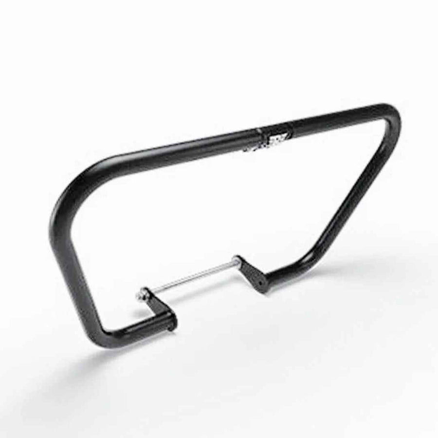 Royal Piston Leg Guard Foldable Heavy Duty Compatible with Royal Enfield Classic Reborn & Meteor (Complete Black) - Royal Piston