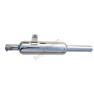 Royal Piston™ Original RE Sound Exhaust (Chrome) | Reborn Classic | Classic Indori Silencer Sound