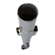 Royal Piston Premium Heavy Duty Durable Bend Pipe Compatible With Royal Enfield Reborn BS6 (Chrome Catalytic Converter) - Royal Piston