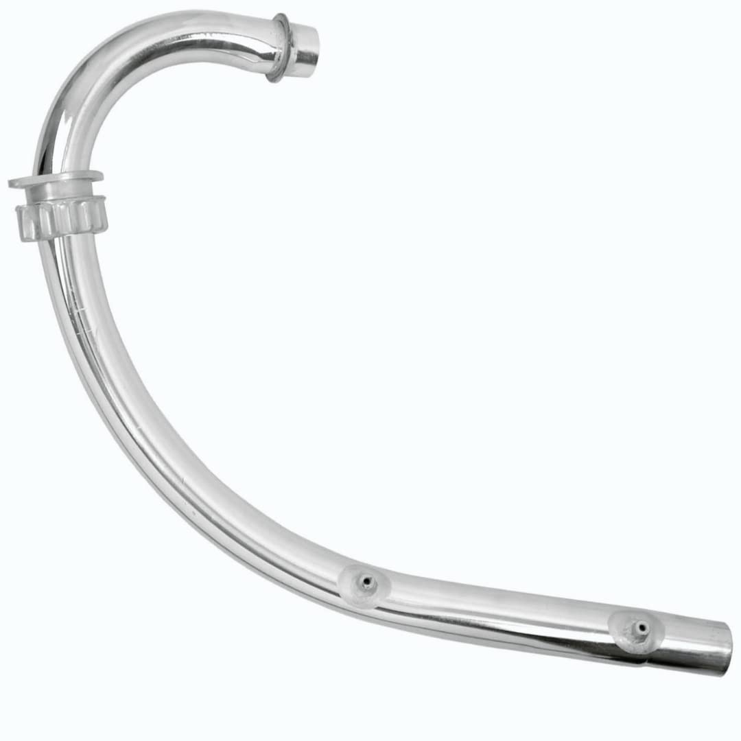 Royal Piston Bend Pipe Chrome for BS3 - BS4 Compatible for Classic/Electra/Standard 350&500