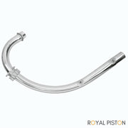 Royal Piston Bend Pipe Chrome for BS3 - BS4 Compatible for Classic/Electra/Standard 350&500