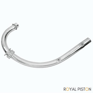 Royal Piston Bend Pipe Chrome for BS3 - BS4 Compatible for Classic/Electra/Standard 350&500 - Royal Piston