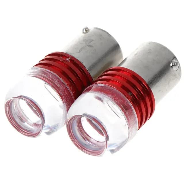 Royal Piston Car Tail lamp Red Flash Strobe Car Led Brake Lamp DC 12V Auto Front Rear Reverse Bulb Flashing Brake Lights 2pc