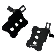 Royal Piston Premium Foot Rest Black Sturdy And Durable Original Engraved Compatible With Yamaha MT15 R15 V3 R15 V4