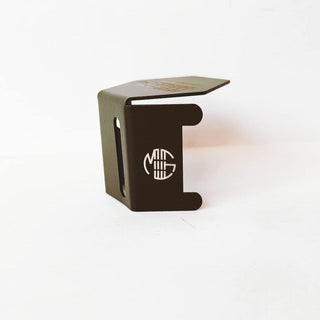 Royal Piston Heavy Duty Chrome RE Meteor 350 Accessories Strong & Durable- (Meteor 350 Rear Oil Container Guard-Black) - Royal Piston
