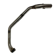 Royal Piston Heavy Chrome Bend Pipe Competible With R15 V3 BS6, R15 V4 R15M, Yamaha MT15 BS6
