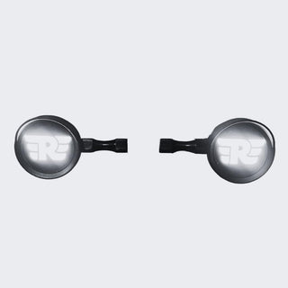 Royal Piston Universal 2-in-1 Indicator: Flush LED 2Pcs 12V Motorcycle Brake/Turn Signal Lights. Compatible With Royal Enfield (2pc Black)! - Royal Piston