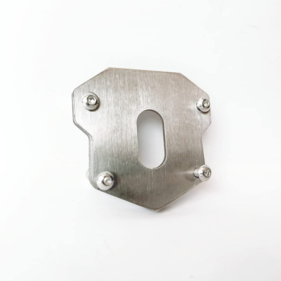 Royal Piston Heavy Duty Chrome RE Hunter 350 Accessories Strong & Durable- (Hunter Side Stand Extender-Chrome) - Royal Piston