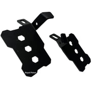 Royal Piston Premium Foot Rest Black Sturdy And Durable Original Engraved Compatible With Yamaha MT15 R15 V3 R15 V4