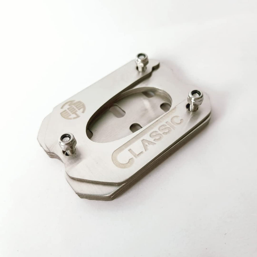 Royal Piston Heavy Duty Chrome RE Classic 350 Accessories Strong & Durable- (Classic 350 Side Stand Extender-Chrome) - Royal Piston
