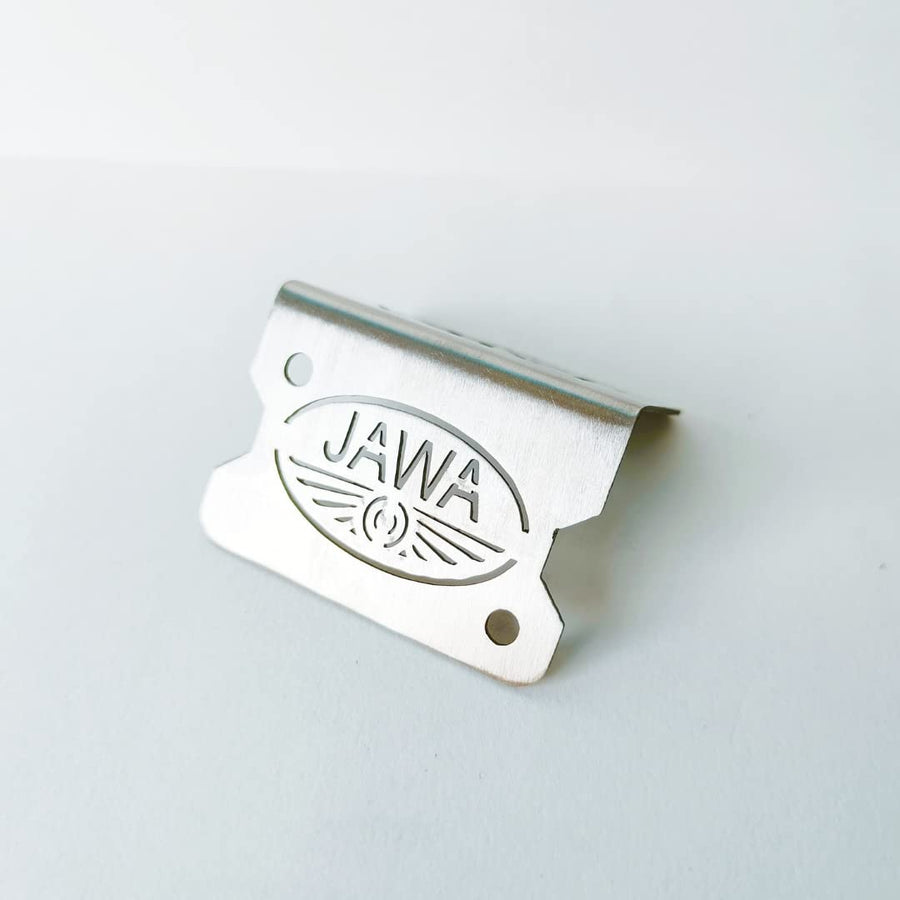 Royal Piston Disk Brake Reservoir Cover Stainless Steel Chrome Fluid/Oil Filter Container Cap Compatible With Jawa 42 Bikes - Royal Piston