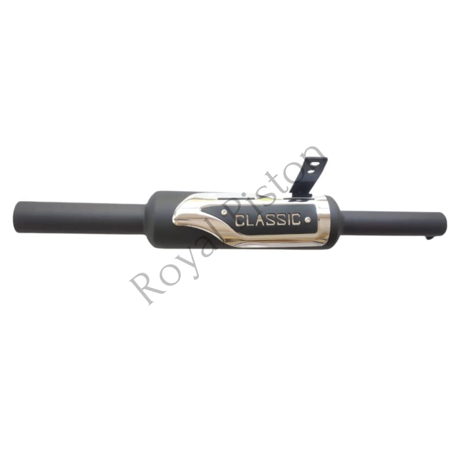 Royal Piston Original Indoori Black Silencer Compatible with Bullet BS3, BS4, BS6, Bullet Electra, Bullet Standard With Original Sound - Royal Piston
