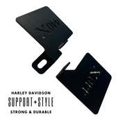 Royal Piston Premium Foot Rest Black Sturdy And Durable Original Engraved Compatible With Harley Davidson X440.