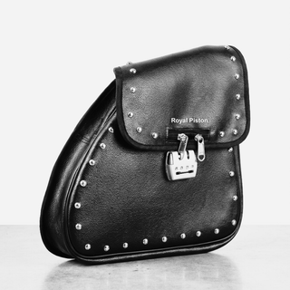 Universal Anti-Theft Locking Saddlebag - Cruiser Edition for Harley & Enfield - Royal Piston
