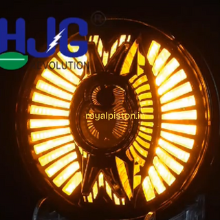 Royal Piston Monster Eye LED Headlight Compatible with Royal Enfield (Copy)