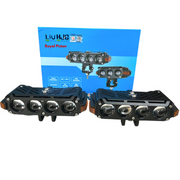 Royal Piston LIUHJG Triple LED Fog Light Set – Ultra Bright, Waterproof IP68, Universal Fit for Bikes & Car