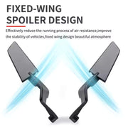 Royal Piston High Definition Round Side Mirrors Clear View | Wide-Angle Stainless Steel Side Mirror For Maximum Visibility With Universal