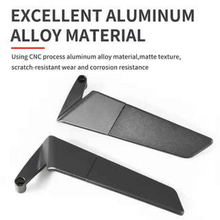 Royal Piston High Definition Round Side Mirrors Clear View | Wide-Angle Stainless Steel Side Mirror For Maximum Visibility With Universal