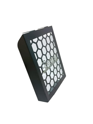 Royal Piston Premium Radiator Guard Compatible With Royal Enfield Super Meteor 650cc (SILVER) - Royal Piston
