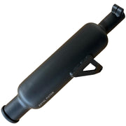 Royal Piston Enhanced Original Indoori Silencer: Glass wool Black Edition with Authentic Sound, Compatible with Royal Enfield Hunter 350