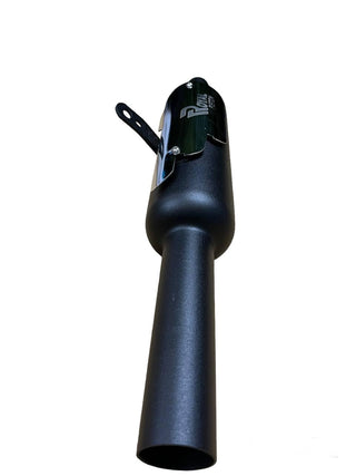 Royal Piston Original RE Sound Exhaust For Reborn Classic 2022 Model Only (Original Indoori Silencer) Stealth Black Silencer With Matte Finish - Royal Piston