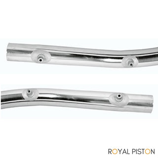Royal Piston Bend Pipe Chrome for BS3 - BS4 Compatible for Classic/Electra/Standard 350&500 - Royal Piston