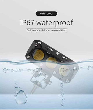 Royal Piston LED Fog Light (Laser, Mega Drive) Wider Coverage For Bike/ Car/ SUV + 6 Months Warranty