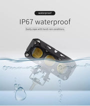 Royal Piston HJG 3-Eye Fog Light - Mega Drive with Laser Spot Beam & Korean LED Chips! For Bikes, Cars, Royal Enfield, Jeep