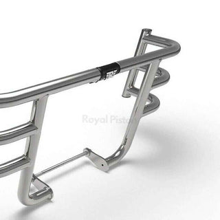Royal Piston Chrome Leg Guard for Royal Enfield Classic, standard 350/Meteor 350cc  (3-Bar Airfly)2022-2026 - Royal Piston