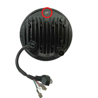 Royal Piston 5.75" LED Full Ring Headlight Compatible with Bajaj Avenger, RX100, RX135 - Royal Piston