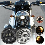 Royalpiston Daymaker Headlight 5.75 inch HJG Eagle Eye For Bajaj Avenger/RX-100/RX-135/Harley Davidson - Royal Piston