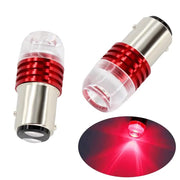 Royal Piston Car Tail lamp Red Flash Strobe Car Led Brake Lamp DC 12V Auto Front Rear Reverse Bulb Flashing Brake Lights 2pc