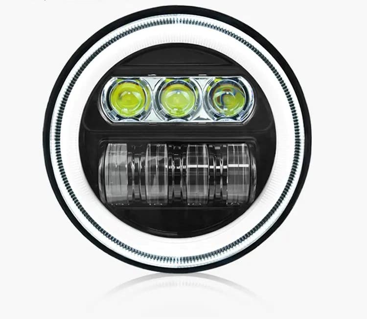 Royal Piston LED Headlight | Latest 2023 CREE/Osram LED | Compatible with Jawa All Models (Original Headlight)