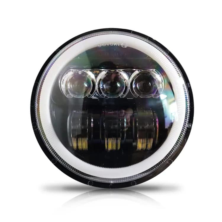 Royal Piston LED Headlight | Latest 2023 CREE/Osram LED | Compatible with Jawa All Models (Original Headlight)