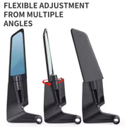 Royal Piston High Definition Round Side Mirrors Clear View | Wide-Angle Stainless Steel Side Mirror For Maximum Visibility With Universal