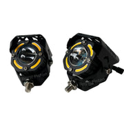 Royal Piston LED Fog Light For Bike | Super Mega Drive Powerful Auxiliary Lamp | With Full Harness Kit & Waterproof | Fog Lamp for Bike/Car/Jeep (Flood Light)