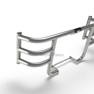 Royal Piston Chrome Leg Guard for Royal Enfield Classic, standard 350/Meteor 350cc  (3-Bar Airfly)2022-2026 - Royal Piston